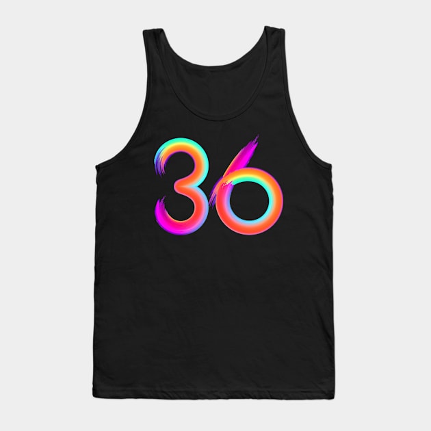 brushed 36 Tank Top by MplusC